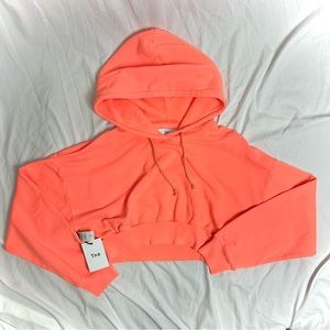 aritzia TNA super crop hoodie NWT